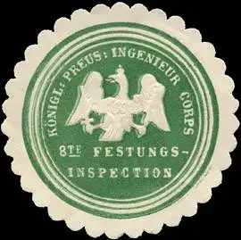 KÃ¶niglich Preussische Ingenieur Corps - 8te Festungs - Inspection