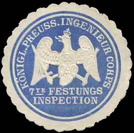 K. Pr. Ingenieur Corps - 7te Festungs Inspection
