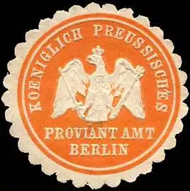Koeniglich Preussisches Proviant Amt Berlin