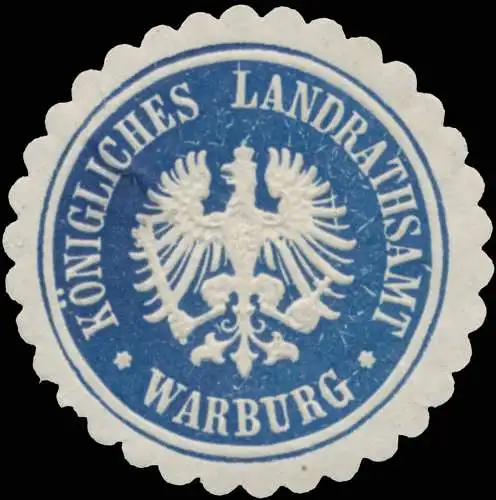 K. Landrathsamt Warburg