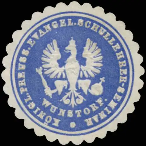 K.Pr. Evangel. Schullehrerseminar Wunstorf