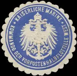 K. Marine Kommando der Vorpostenhalbflottille West