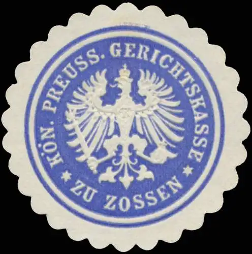 K.Pr. Gerichtskasse zu Zossen