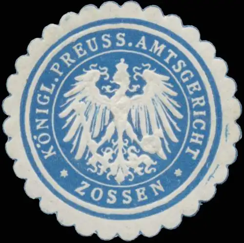 K.Pr. Amtsgericht Zossen