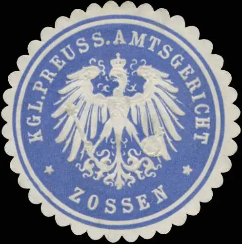 K.Pr. Amtsgericht Zossen