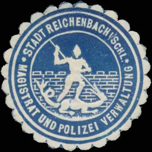 Magistrat und Polizei Verwaltung Stadt Reichenbach in Schlesien