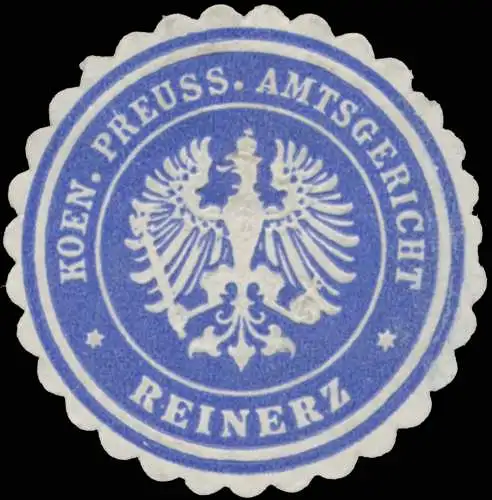 K.Pr. Amtsgericht Reinerz (Schlesien)