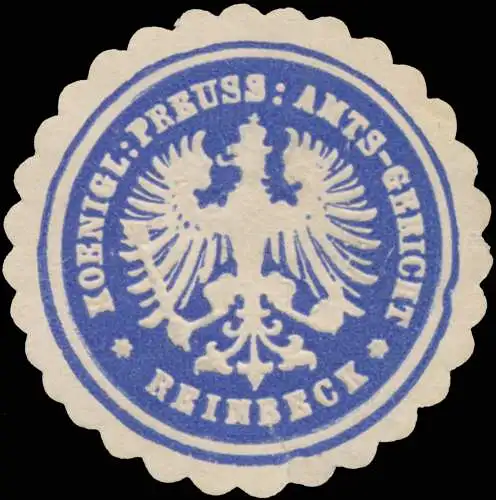 K.Pr. Amtsgericht Reinbeck