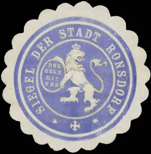 Siegel der Stadt Ronsdorf