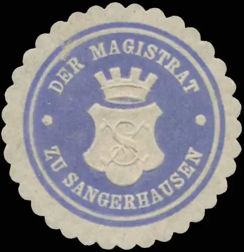 Der Magistrat zu Sangerhausen