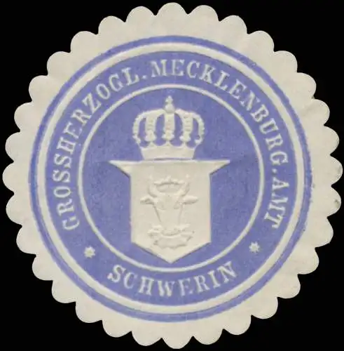Gr. Mecklenburgisches Amt Schwerin