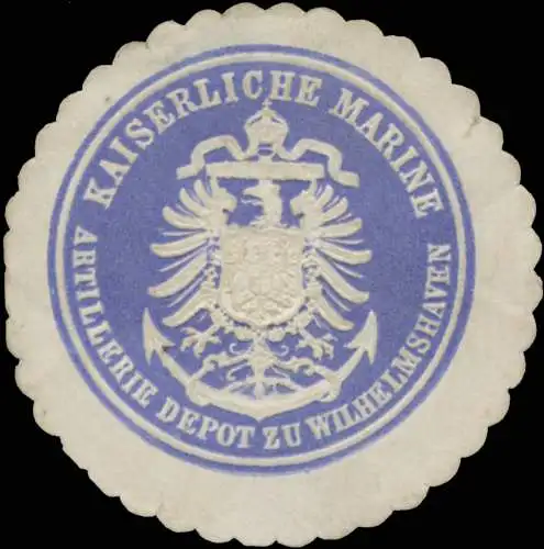 K. Marine Artilleriedepot zu Wilhelmshaven