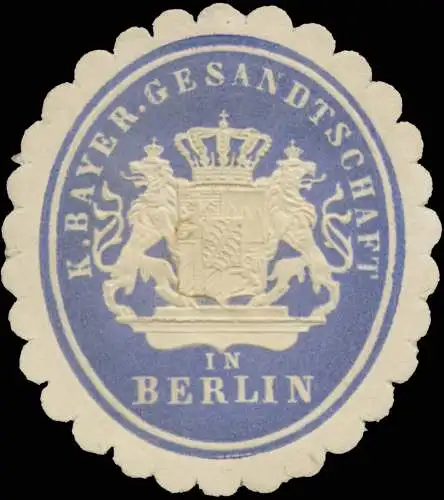 K. Bayer. Gesandtschaft in Berlin