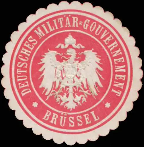 Deutsches MilitÃ¤r-Gouvernement BrÃ¼ssel