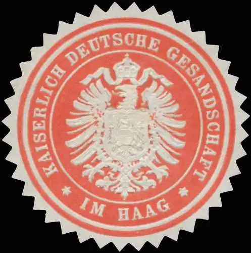 K. Deutsche Gesandschaft in Haag