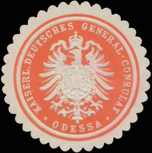 K. Deutsches General-Consulat Odessa