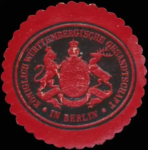 K. WÃ¼rttembergische Gesandschaft in Berlin