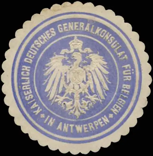 K. Deutsches Generalkonsulat fÃ¼r Belgien in Antwerpen