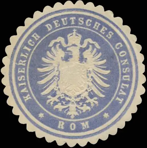 K. Deutsches Consulat Rom (Italien)