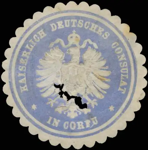 K. Deutsches Consulat in Corfu