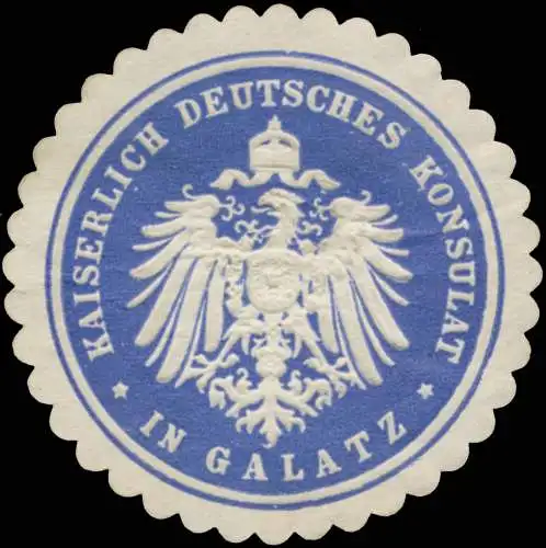K. Deutsches Konsulat in Galatz (RumÃ¤nien)