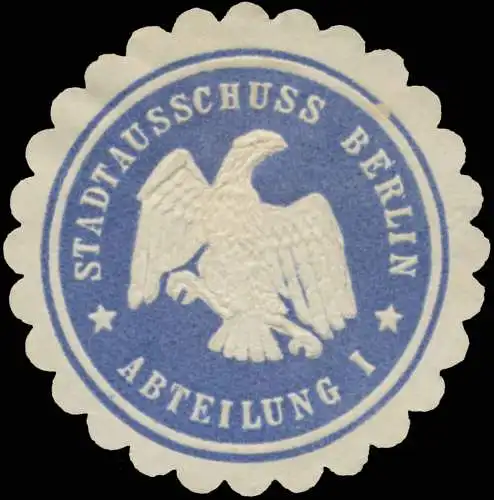 Stadtausschuss Berlin Abteilung I