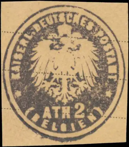 K. Deutsches Postamt Ath 2 (Belgien)