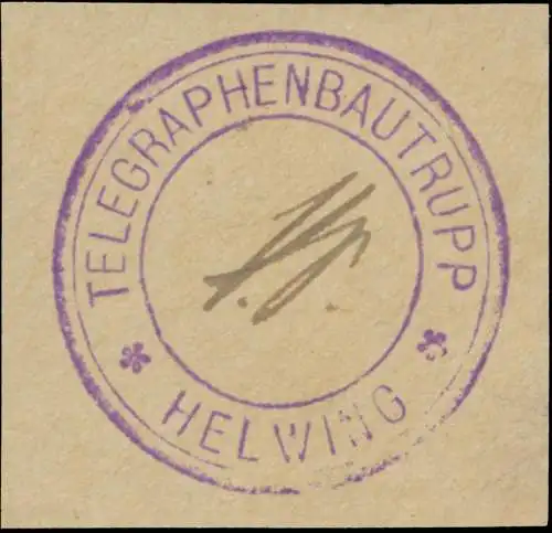Telegraphenbautrupp Helwing