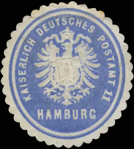 K. Deutsches Postamt 11 Hamburg