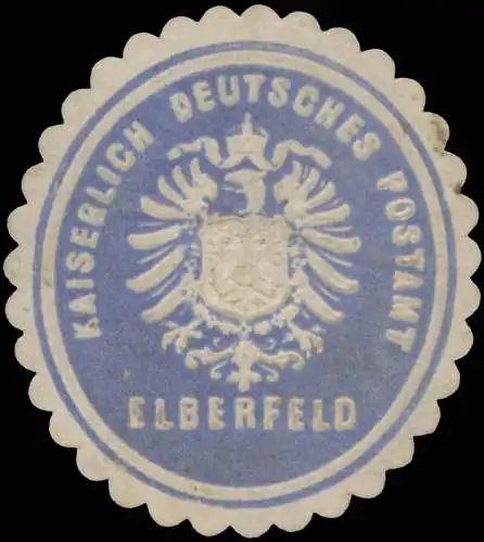 K. Deutsches Postamt Elberfeld