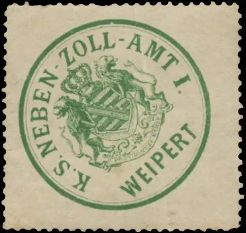 K.S. Nebenzollamt I Weipert