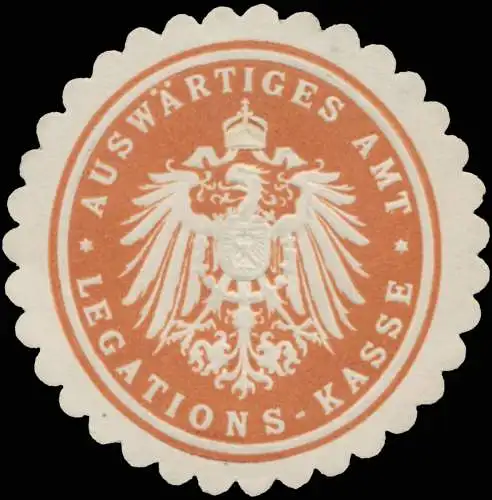 Legations-Kasse AuswÃ¤rtiges Amt