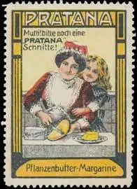 Pratana Margarine auf die Stulle