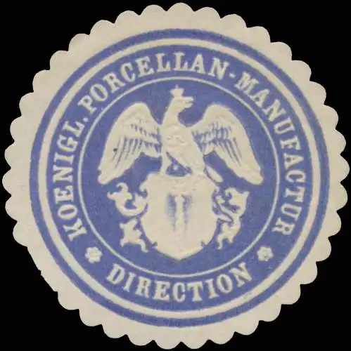 Direction KÃ¶nigliche Porzellan-Manufaktur KPM