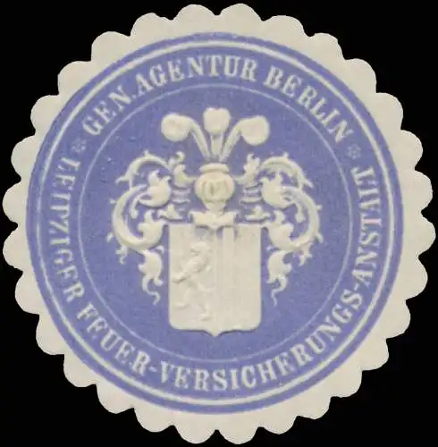 Leipziger Feuerversicherungsanstalt Generalagentur Berlin