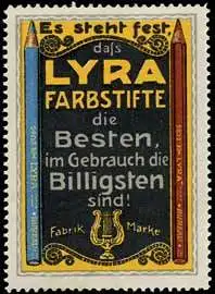 Es steht fest, daÃ Lyra Farbstifte die Besten im Gebrauch die Billigsten sind!