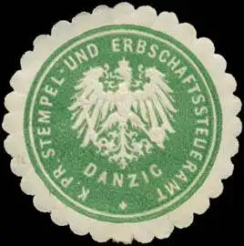 K. Pr. Stempel- und Erbschaftssteueramt Danzig