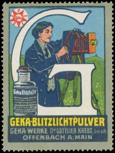 Geka-Blitzlichtpulver