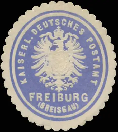 K. Deutsches Postamt Freiburg (Breisgau)