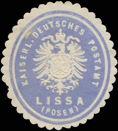 K. Deutsches Postamt Lissa (Posen)