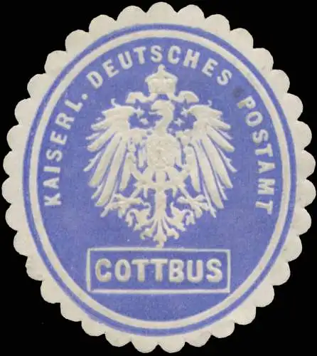 K. Deutsches Postamt Cottbus