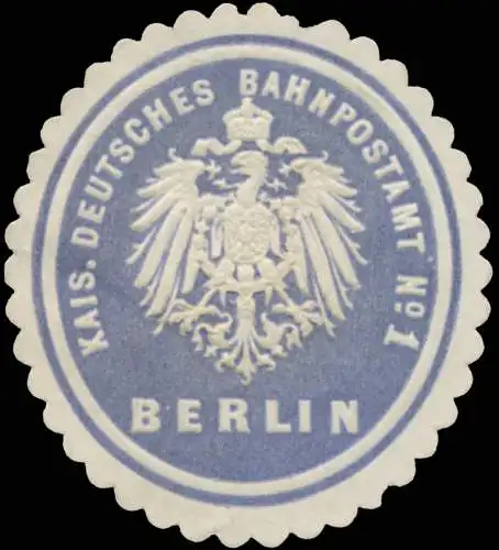 K. Deutsches Bahnpostamt No. 1 Berlin