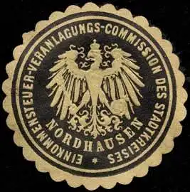 Einkommensteuer-Veranlagungs-Commission des Stadtkreises Nordhausen