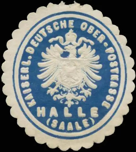 K. Deutsche Ober-Postkasse Halle/Saale