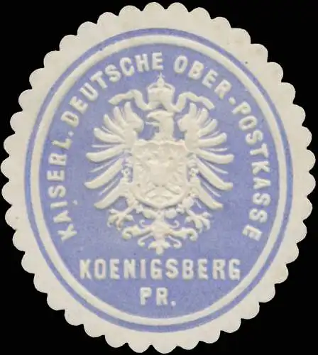 K. Deutsche Ober-Postkasse KÃ¶nigsberg/PreuÃen