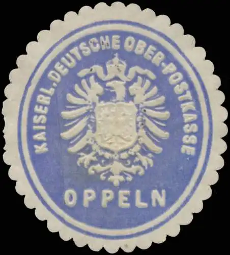 K. Deutsche Ober-Postkasse Oppeln