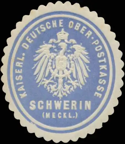 K. Deutsche Ober-Postkasse Schwerin (Mecklenburg)