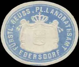 F. Reuss. Pl. Landrathsamt Ebersdorf