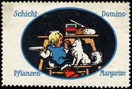 Schicht Domino Pflanzen - Margarine