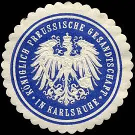 K. Pr. Gesandtschaft in Karlsruhe